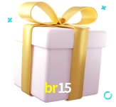 Receba seus bônus de boas-vindas no br15