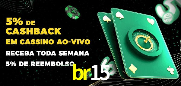 Promoções do cassino ao Vivo br15